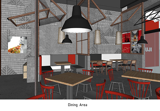 必勝客成都餐廳空間環境-清尚藝美